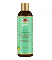 African Pride “Feel It” Formula Strengthening Shampoo Peppermint, Rosemary & Sage 354ml / 12oz