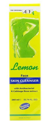 A3 Lemon Face Skin Cleanser 260ml