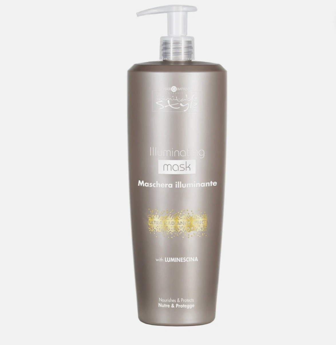 Hair Company Professional Illuminating Mask Ultra Radiancy Effect with Luminescina 1000ml