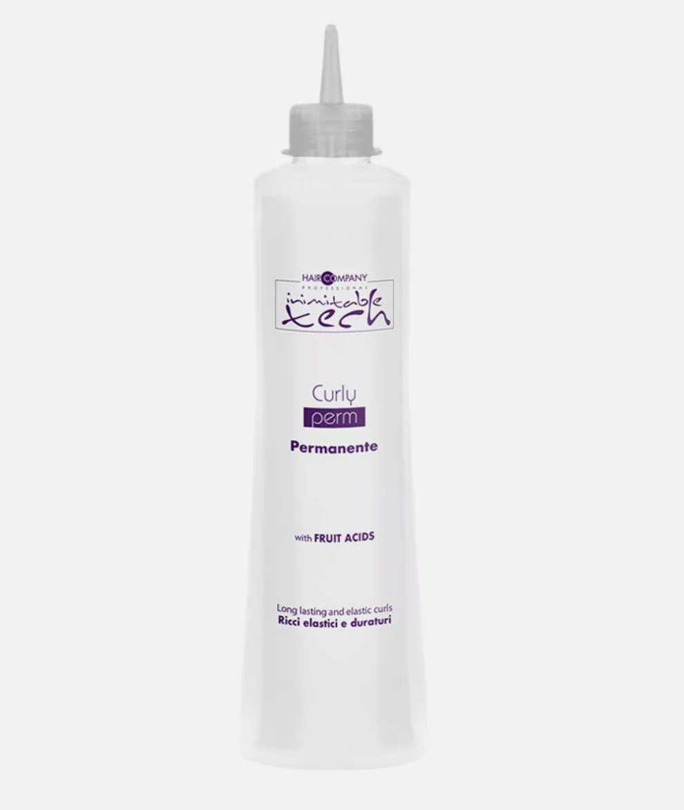 Hair Company Inimitable Tech Curly Perm with Fruit Acids Long-Lasting Elastic Curls 500ml
