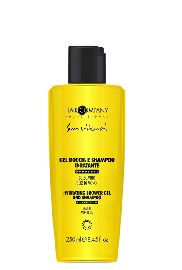 Hair Company Professional Sun Ritual Hydrating Shower Gel & Shampoo After Sun Care 250ml