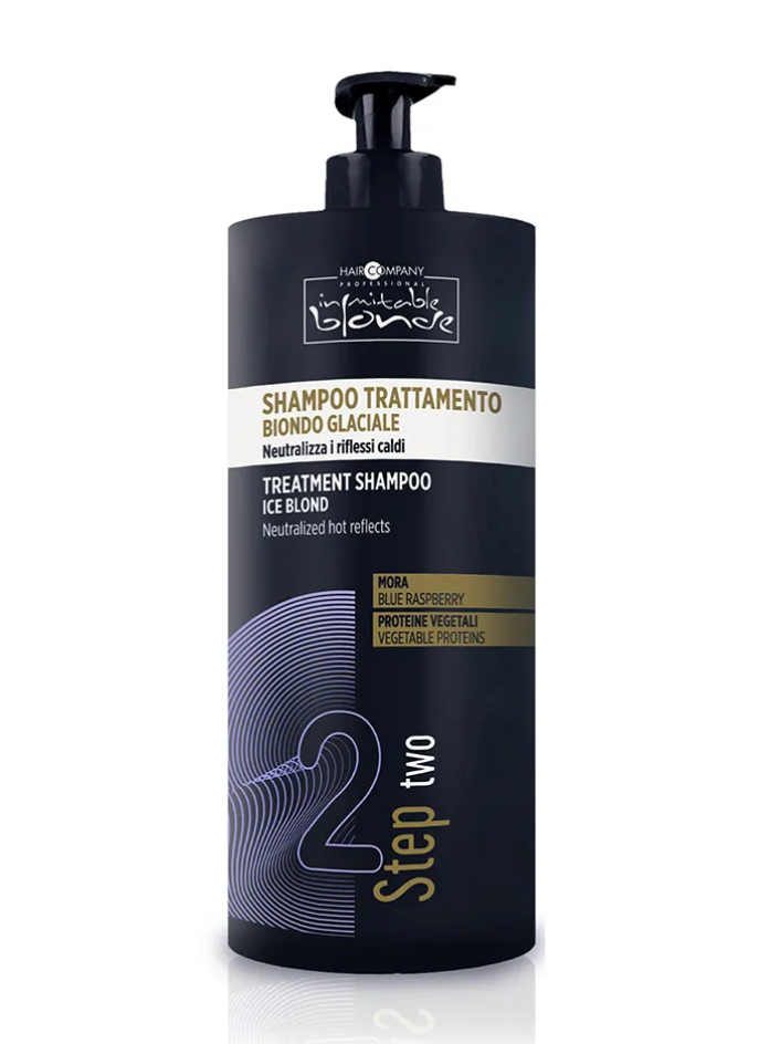 Hair Company Professional Impeccable Blonde Treatment Shampoo Ice Blond 1000ml