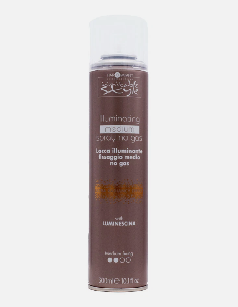 Hair Company Inimitable Style Illuminating Medium Spray No Gas Medium Hold 300 ml