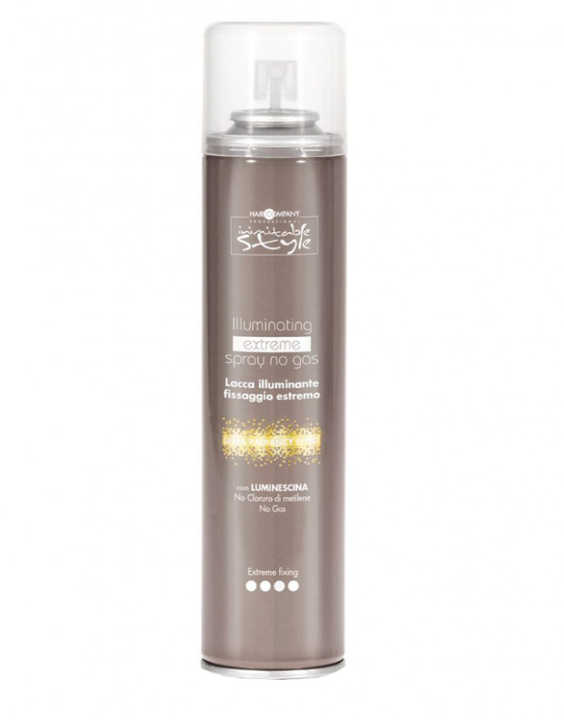 Hair Company Inimitable Style Illuminating Extreme Spray No Gas Extra Strong Hold 500 ml