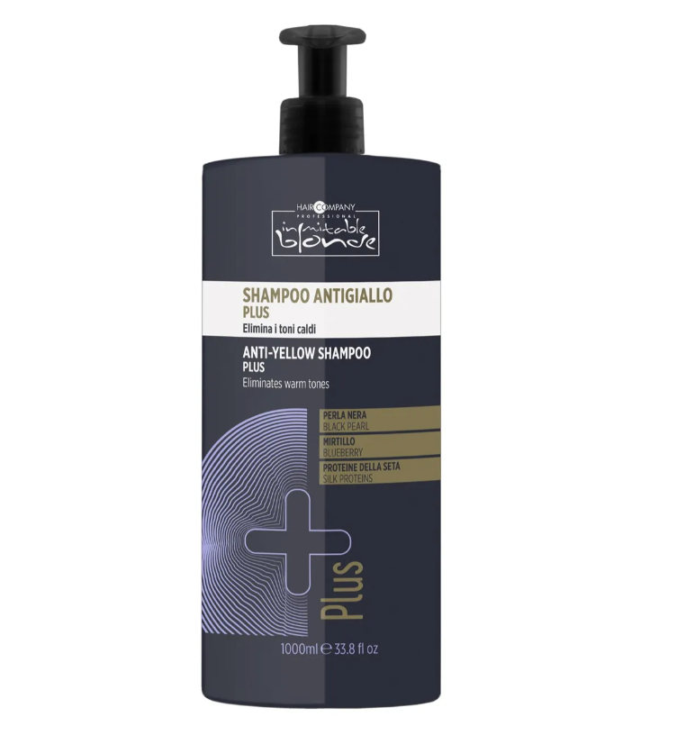 Hair Company Professional Impeccable Blonde Anti-Yellow Shampoo Plus