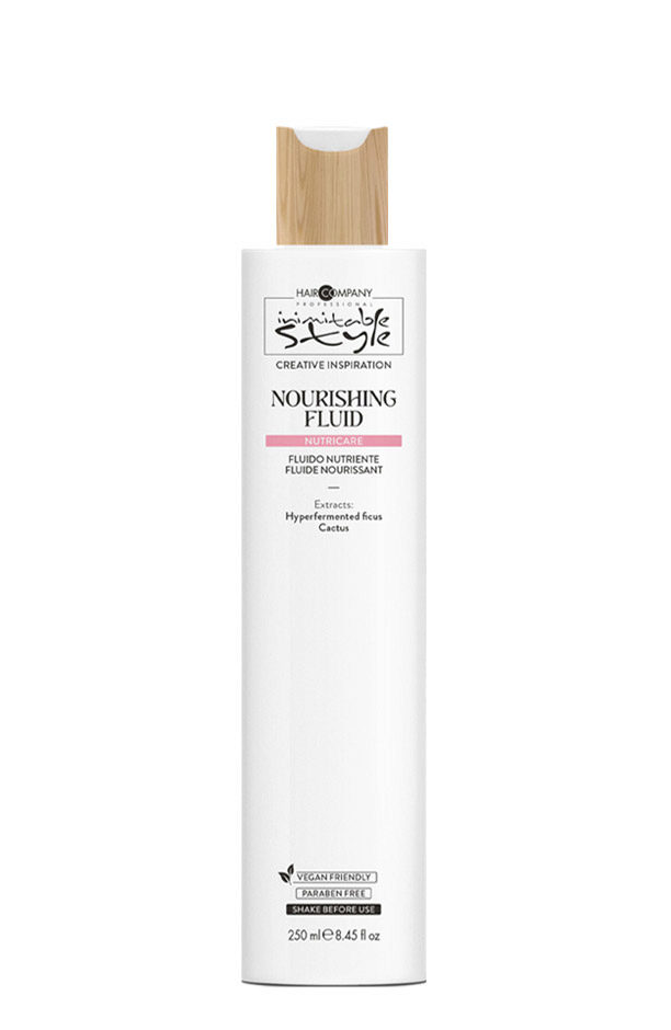Hair Company Professional Inimitable Style Nourishing Fluid Nutricare Formula with Hyperfermented Fucus & Cactus Extracts 250ml