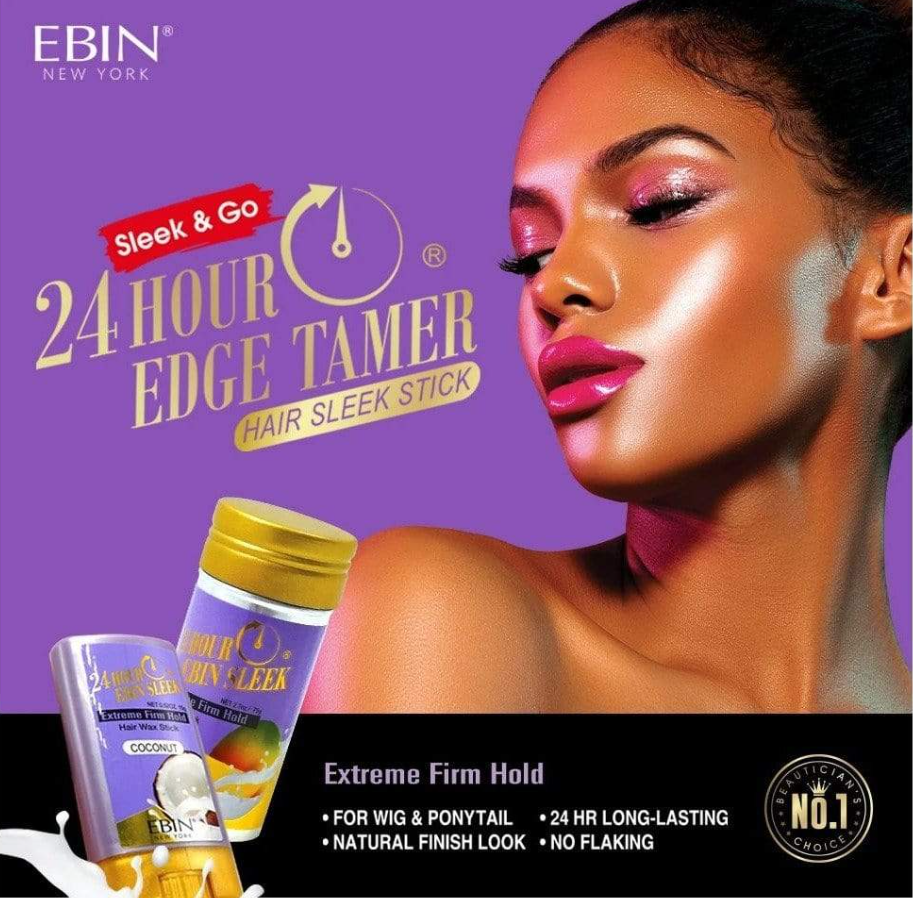 24 Hour Edge Tamer Coconut Hair Wax Stick