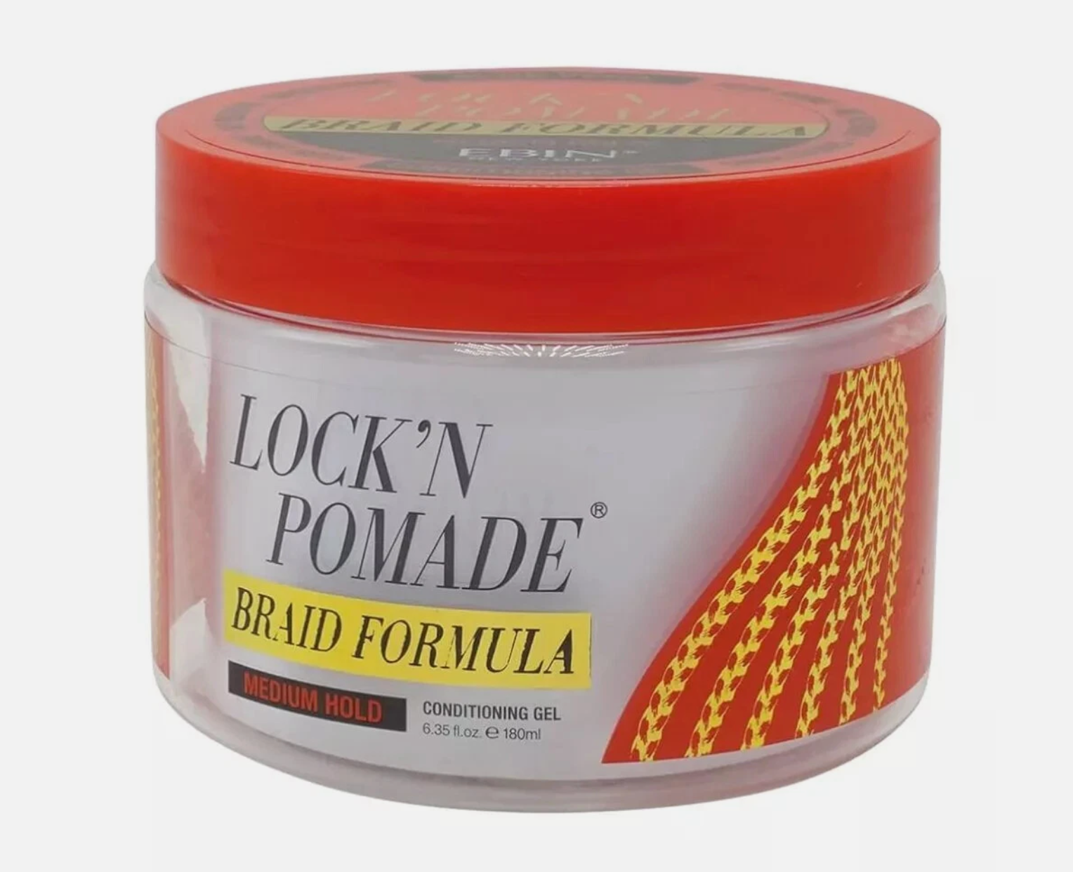 EBIN Lock’n Pomade Braid Formula Medium Hold Conditioning Gel 180ml