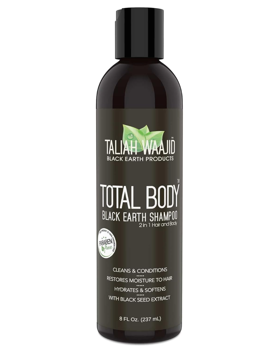 Taliah Waajid Total Body Black Earth Shampoo 2-in-1 Hair and Body 237ml