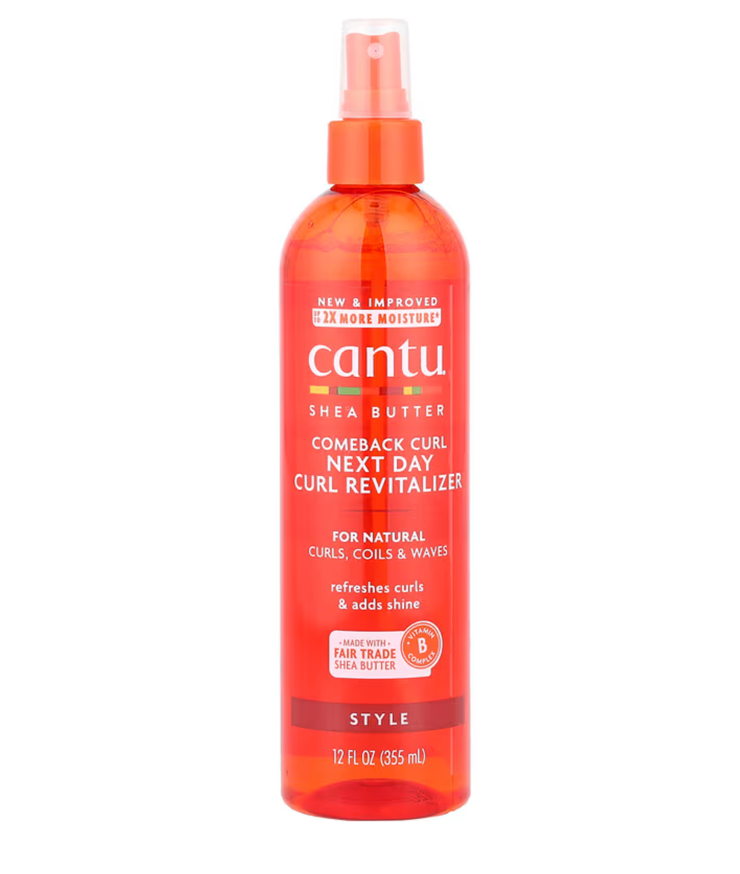 Cantu Shea Butter Comeback Curl Next Day Curl Revitalizer 355ml