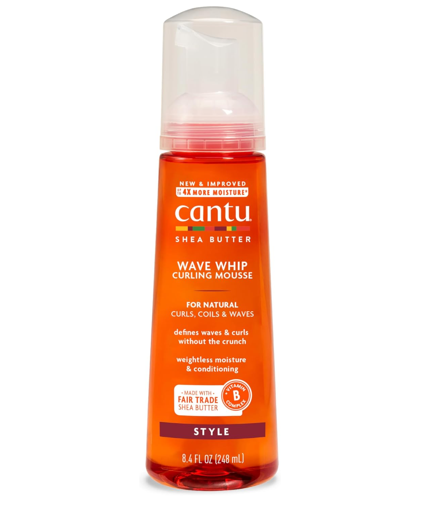 Cantu Shea Butter Wave Whip Curling Mousse 248ml