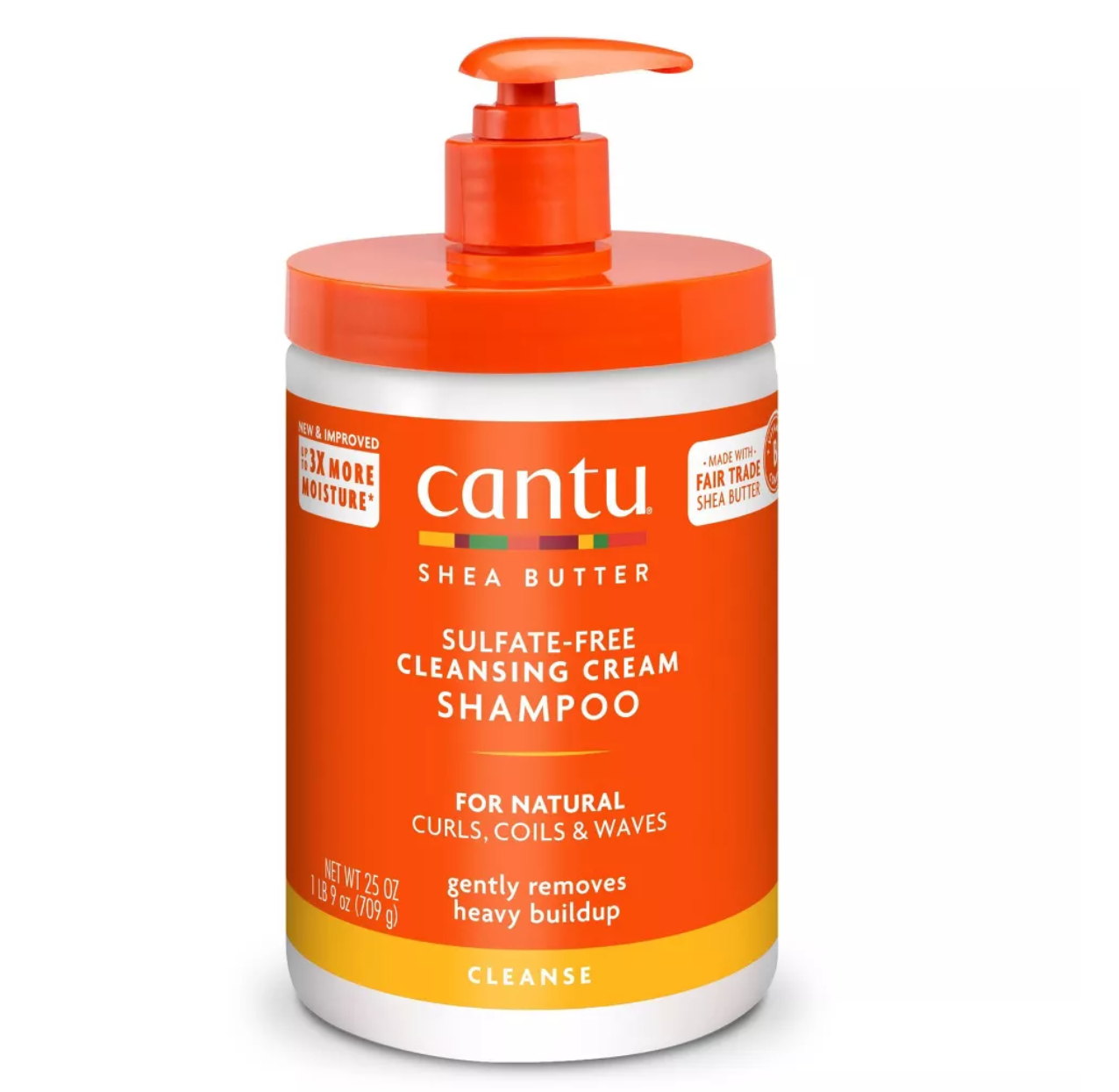 Cantu Shea Butter Sulfate-Free Cleansing Cream Shampoo 709g