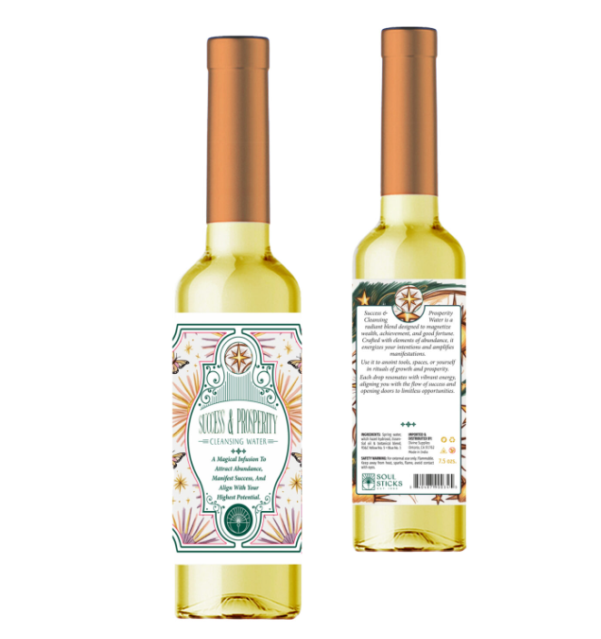 Soul Sticks Success & Prosperity Cleansing Water 221ml