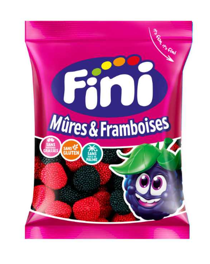 Fini Mûres & Framboises 90g