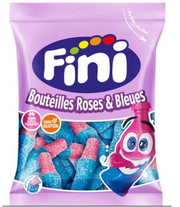 Fini Bouteilles Roses & Bleues Gummies 90g