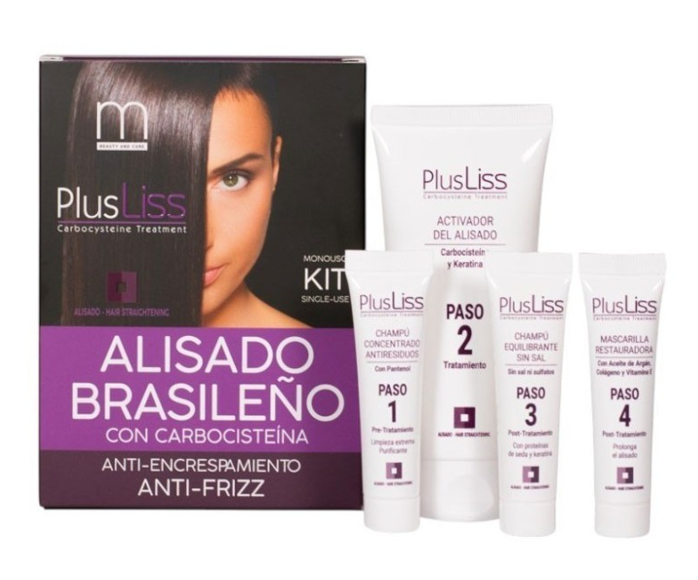 Maurens PlusLiss Alisado Brasileño Con Carbocisteína Kit