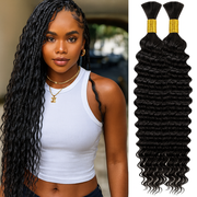 100% Virgin Raw Hair Deep Bulk 100G Bundle