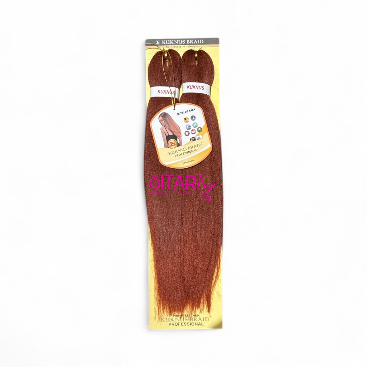 Ez Spetra 2x Synthetic Braids Anti-Itch Fibre For Braiding Hair 20"-26"