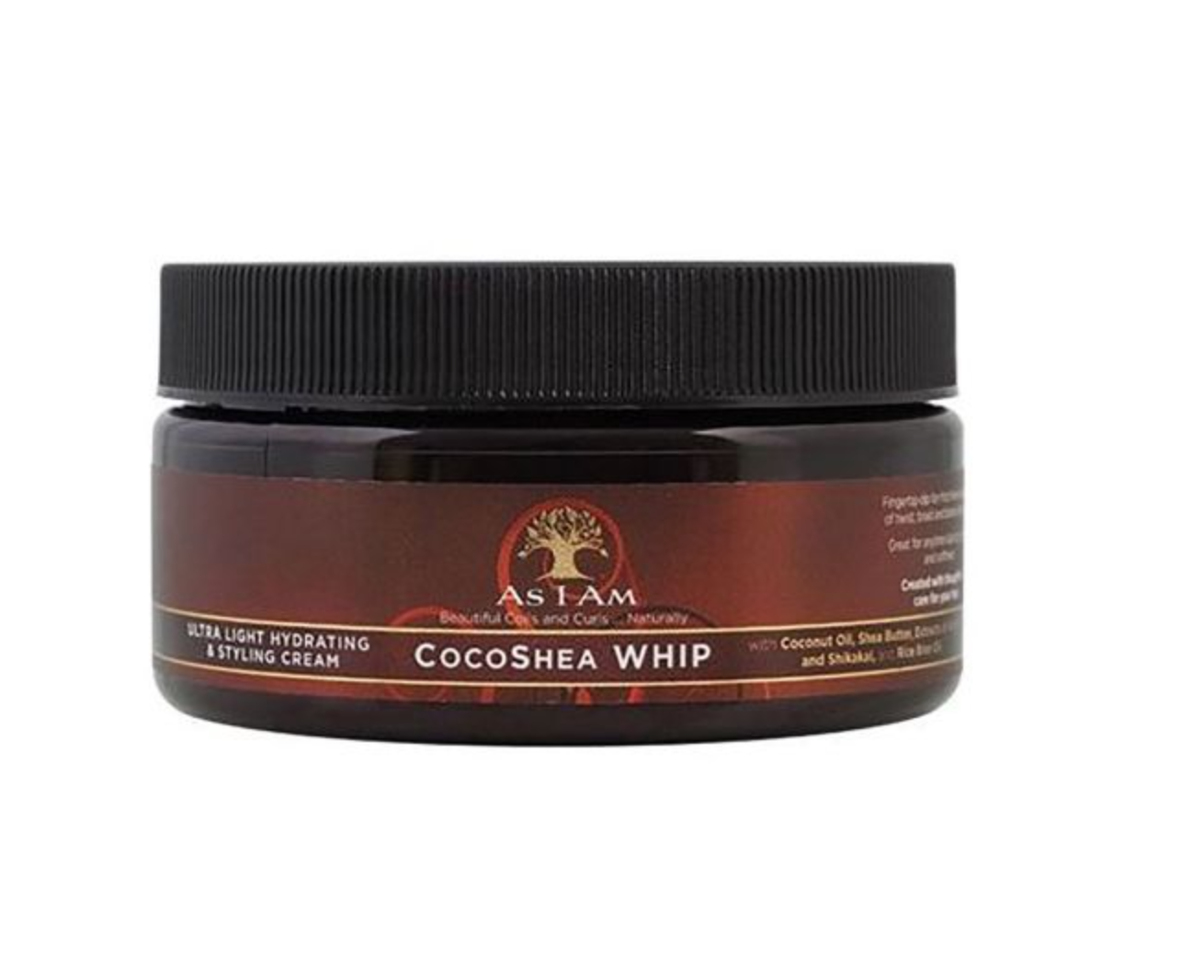 As I Am CocoShea Whip Ultra Light Hydrating & Styling Cream 227g