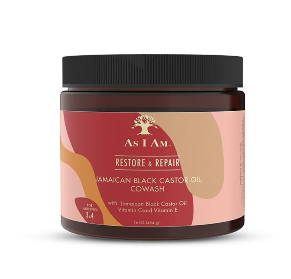 As I Am Restore & Repair Jamaican Black Castor Oil CoWash 454g