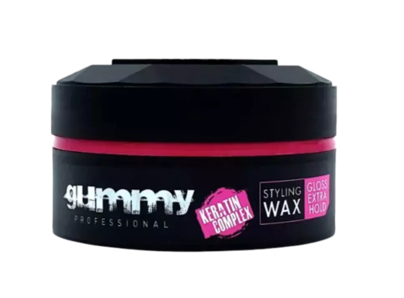 Gummy Professional Keratin Complex Styling Wax Gloss Extra Hold 150ml