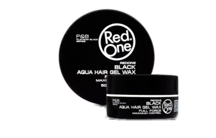 Red One Black Aqua Hair Gel Wax Full Force 150ml