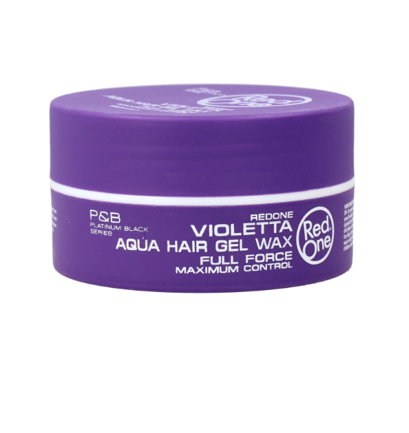 Red One Violetta Aqua Hair Gel Wax Full Force 150ml