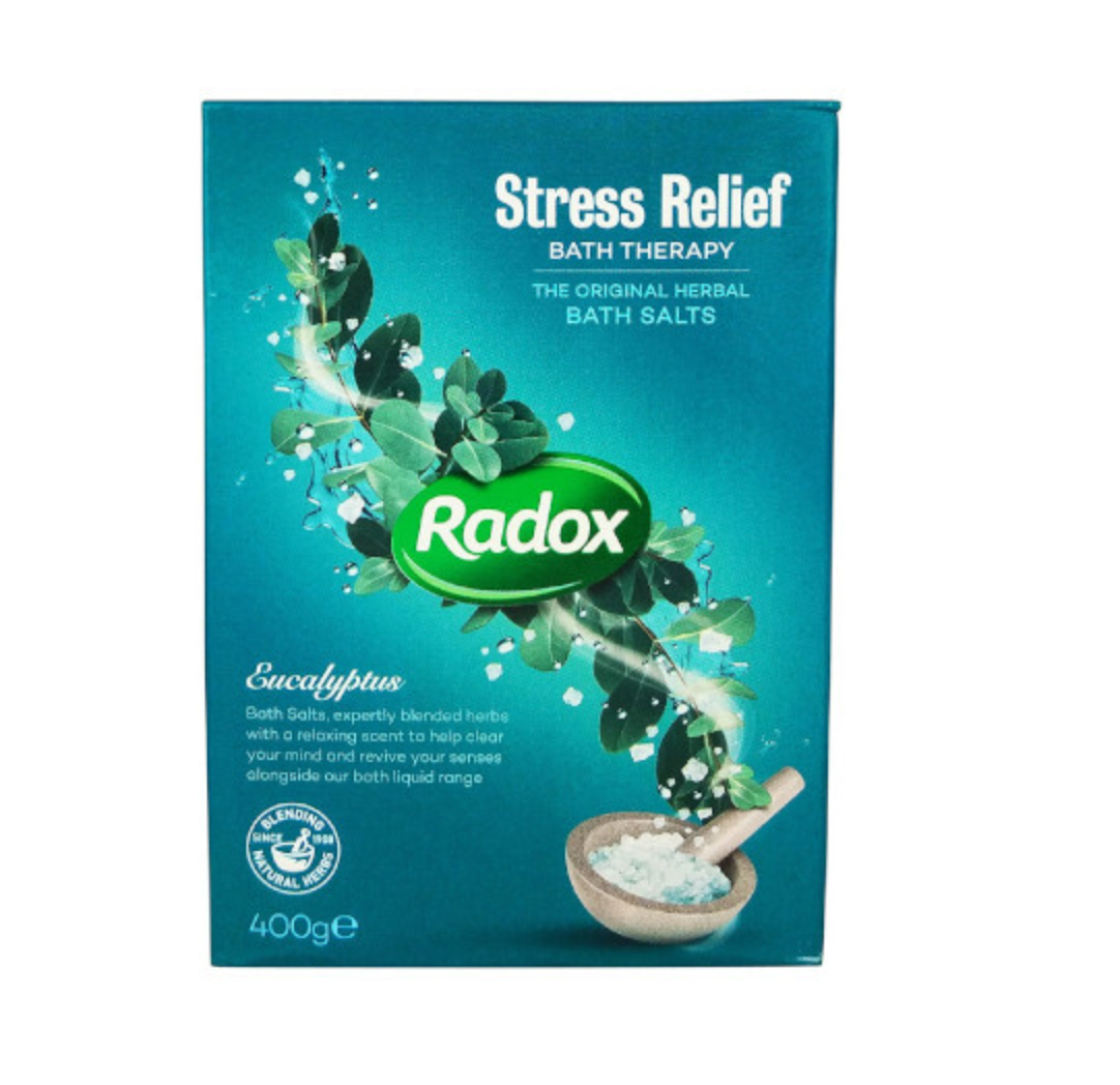Radox Stress Relief Bath Therapy Eucalyptus Bath Salts 400g