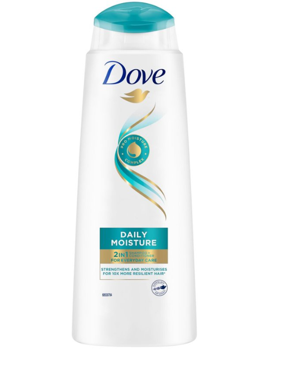 Dove Daily Moisture 2 in 1 Shampoo & Conditioner 400 ml