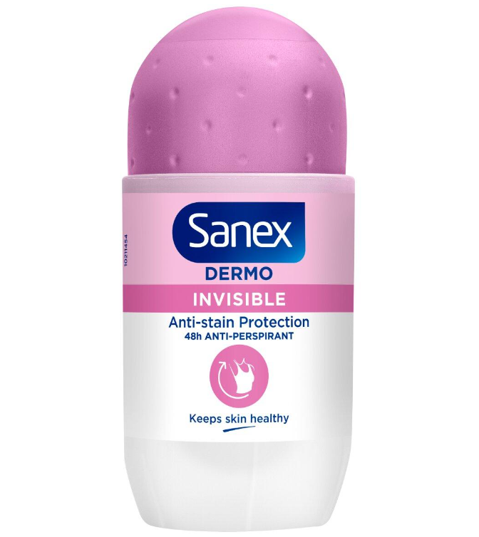 Sanex Dermo Invisible Anti-Perspirant Roll-On 50ml