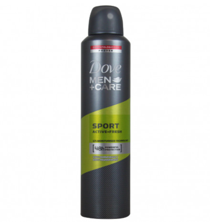Dove Men+Care Sport Active+Fresh Anti-Perspirant Spray 250ml