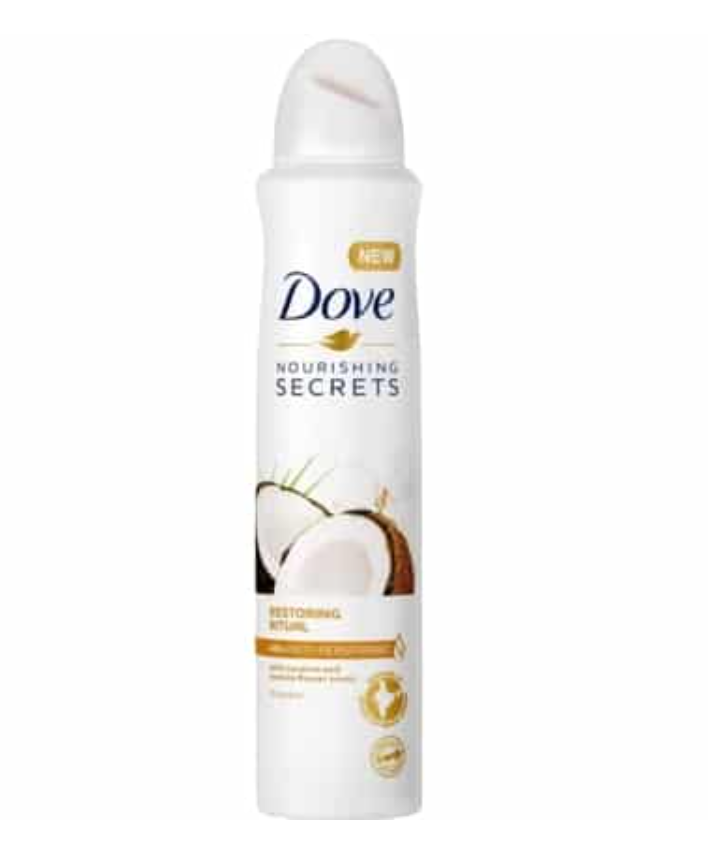 Dove Nourishing Secrets Restoring Ritual Anti-Perspirant Spray 250ml