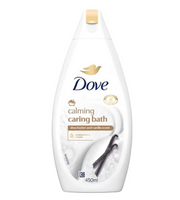 Dove Calming Caring Bath Shea Butter and Vanilla Scent 450ml