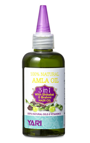 Yari 100% Natural Amla Oil 3 in 1 with Shikakai & Brahmi 105ml