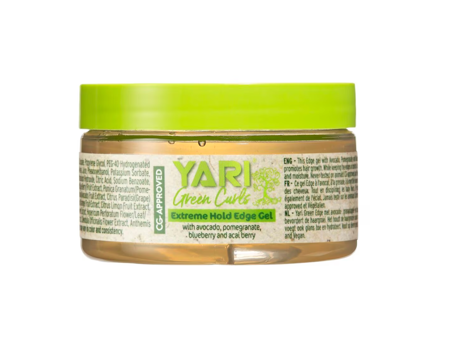 Yari Green Curls Extreme Hold Edge Gel 125ml