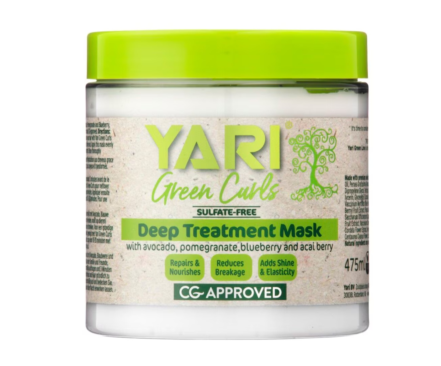 Yari Green Curls Deep Treatment Mask 525ml
