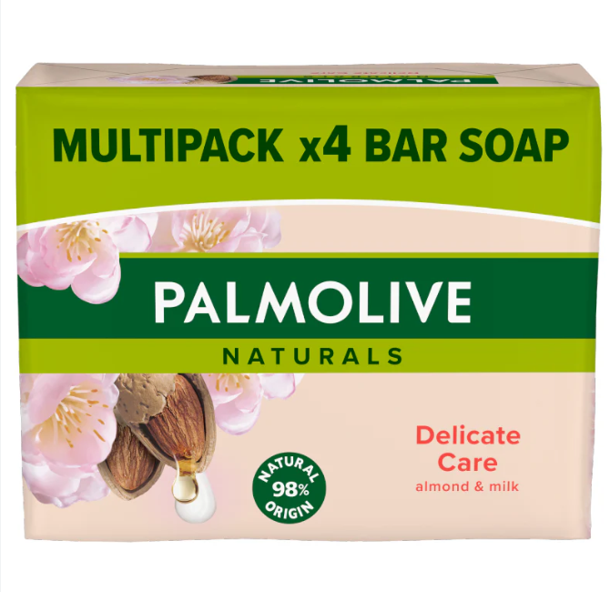 Palmolive Naturals Delicate Care Almond & Milk 4-Pack