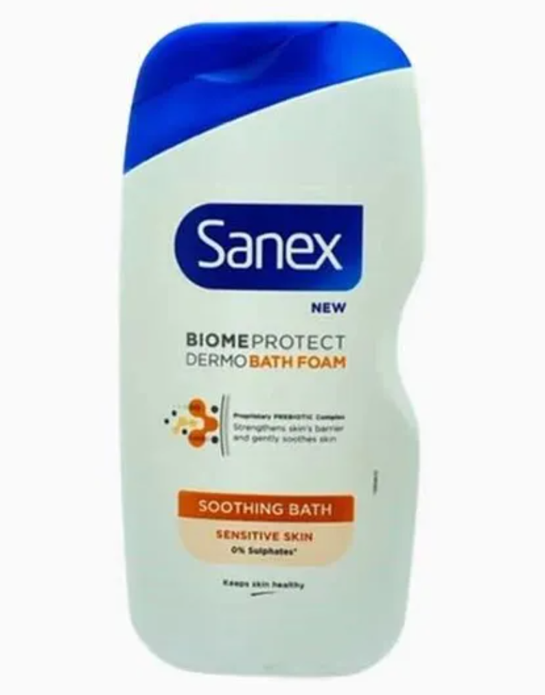 Sanex BiomeProtect Dermo Bath Foam Soothing Bath Sensitive Skin