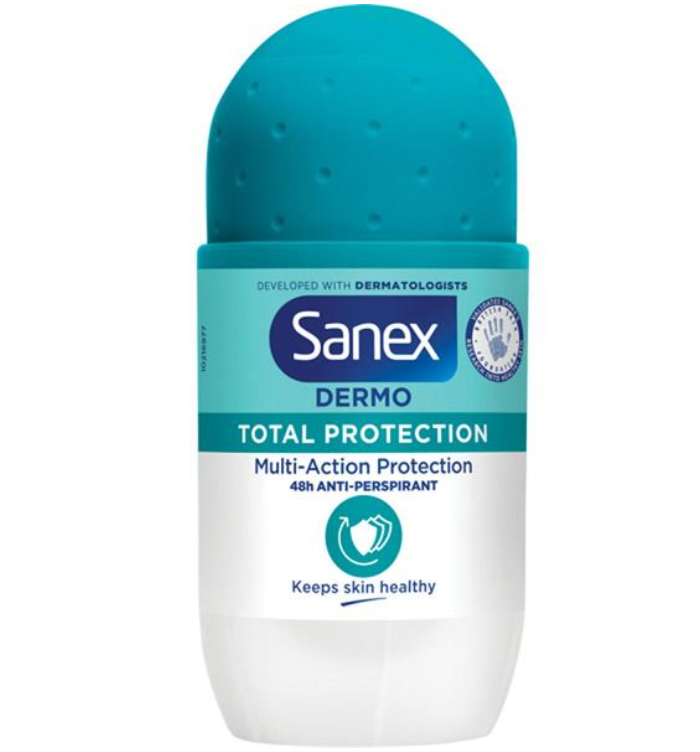 Sanex Dermo Total Protection Anti-Perspirant Roll-On 50ml