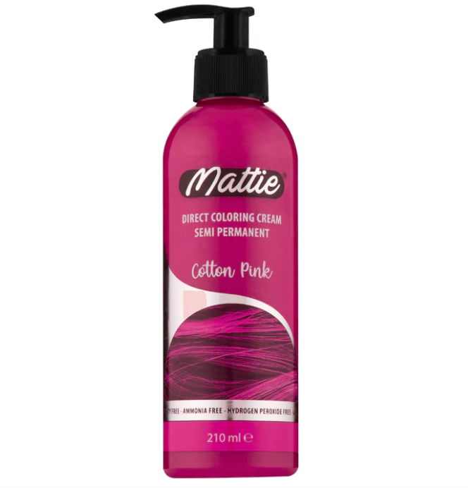 Mattie Direct Coloring Cream Semi Permanent 210ml