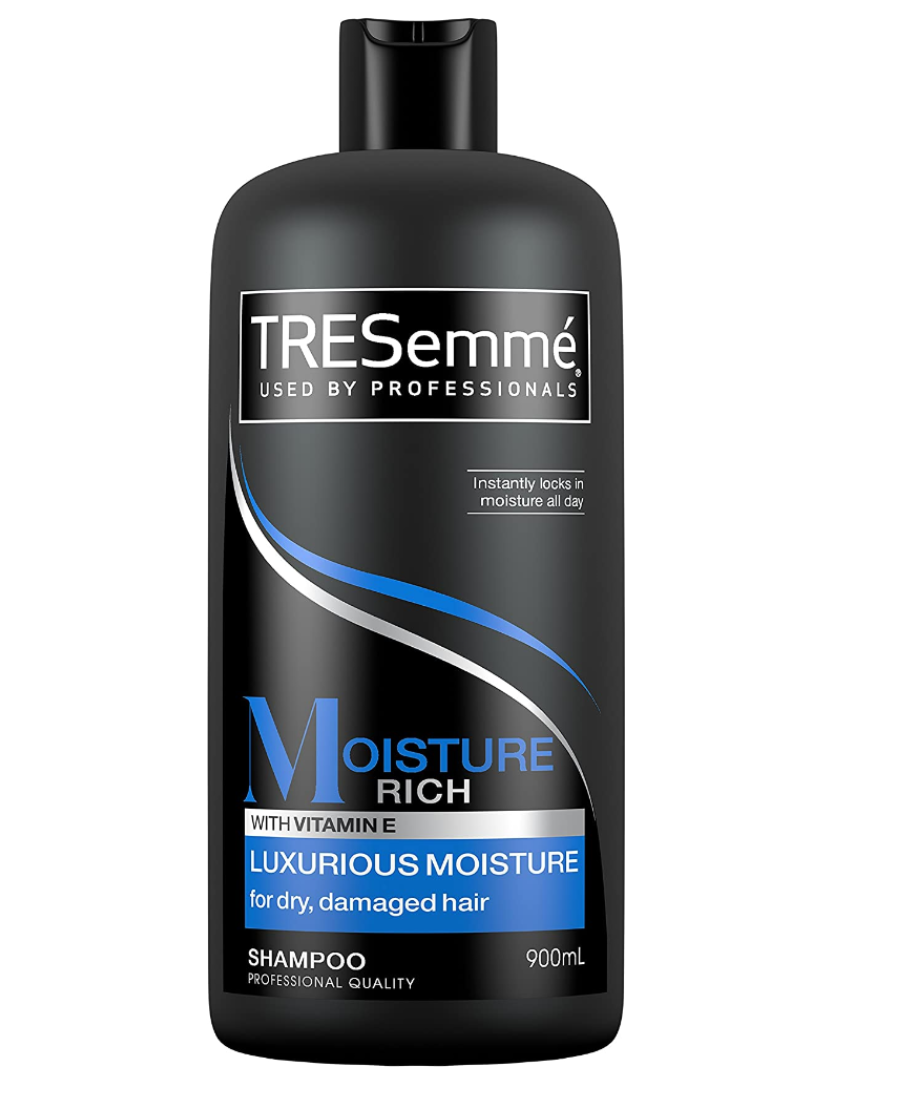 TRESemmé Moisture Rich Shampoo with Vitamin E Luxurious Hydration for Dry, Damaged Hair 900ml