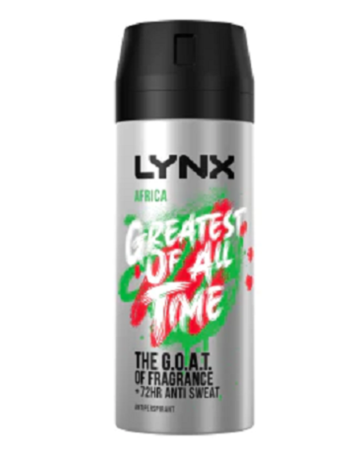 Lynx Africa Antiperspirant Body Spray 200ml
