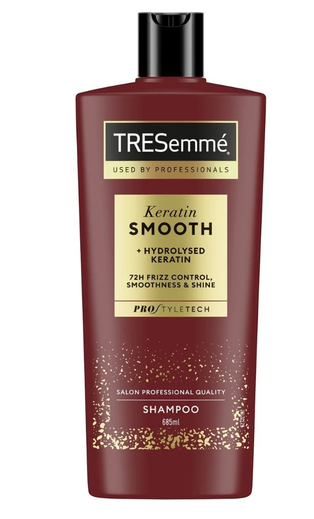 TRESemmé Keratin Smooth Shampoo 72-Hour Frizz Control & Shine 685ml