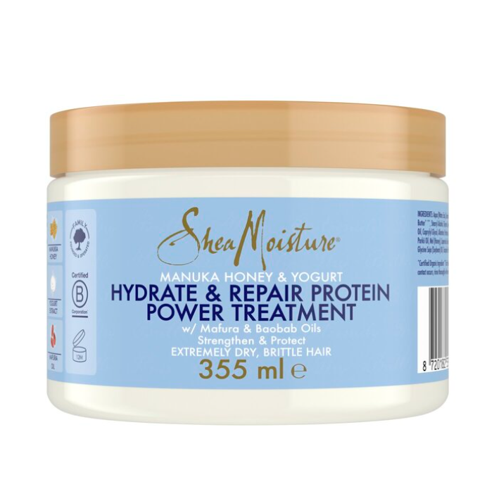 Shea Moisture Manuka Honey & Yogurt Hydrate & Repair Protein Power Treatment 355ml