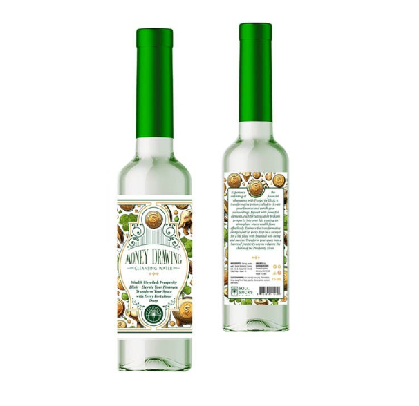 Soul Sticks Money Drawing Cleansing Water 221ml