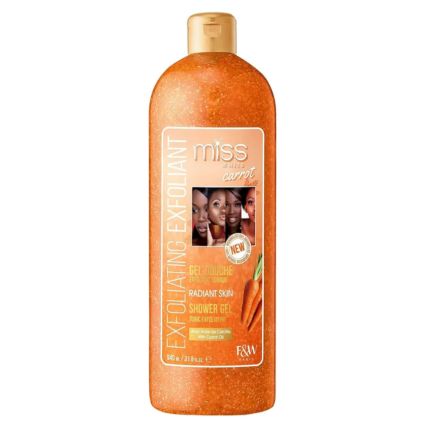 Fair & White Miss White Carrot Exfoliating Shower Gel 940ml