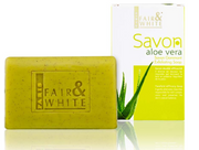 Fair & White Aloe Vera Exfoliating Soap 200g