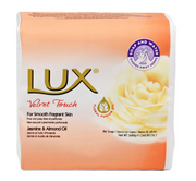 Lux Velvet Touch Jasmine & Almond Oil Bar Soap 3×80g