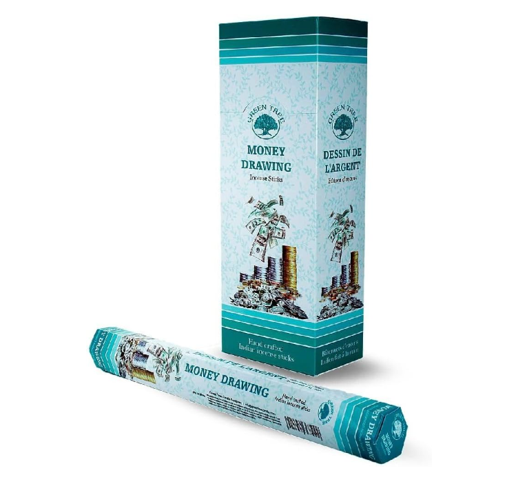 Green Tree Money Drawing Incense Sticks