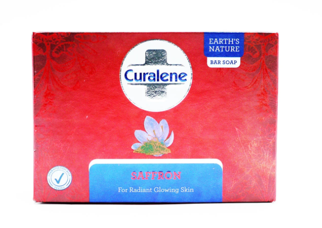 Curalene Saffron Bar Soap 100g